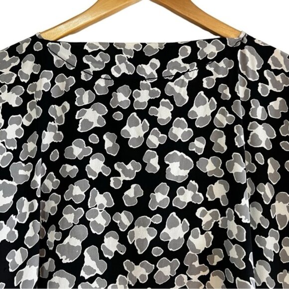 Diane Von Furstenberg silk hanky blouse oversized fit size S excellent condition - Picture 7 of 10